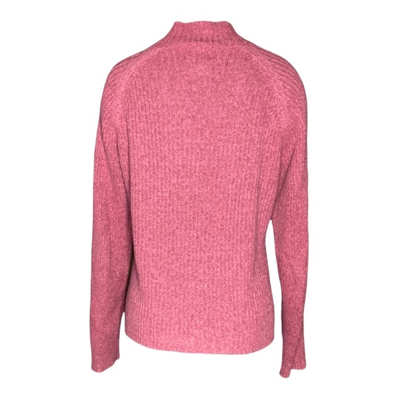 Woolrich | 3/4 Zip Knit Sweater Rose L - Picture 2 of 5